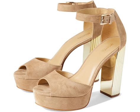 porter ankle strap michael kors|Michael Kors Women's MMK Porter Peep Toe Ankle Strap .